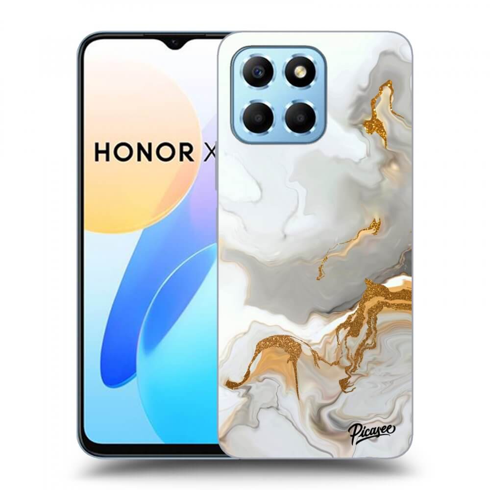 Picasee silikonový průhledný obal pro Honor X8 5G - Her