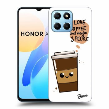 Obal pro Honor X8 5G - Cute coffee