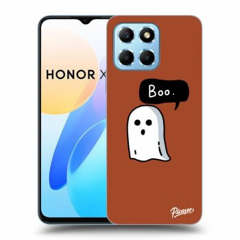 Picasee silikonový černý obal pro Honor X8 5G - Boo