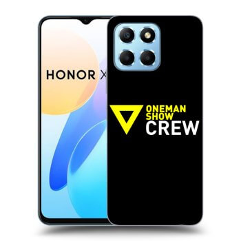 Picasee silikonový černý obal pro Honor X8 5G - ONEMANSHOW CREW