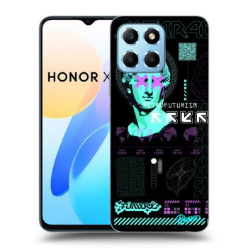 Picasee silikonový průhledný obal pro Honor X8 5G - RETRO