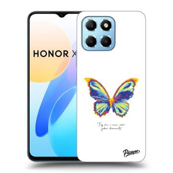 Obal pro Honor X8 5G - Diamanty White