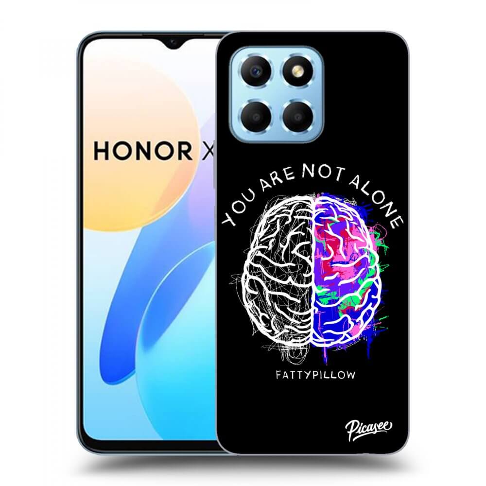 Picasee ULTIMATE CASE pro Honor X6 - Brain - White