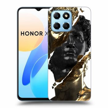 Picasee ULTIMATE CASE pro Honor X6 - Gold - Black