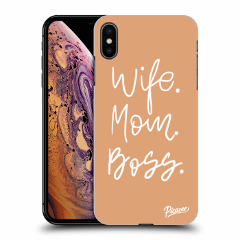 Obal pro Apple iPhone XS Max - Boss Mama