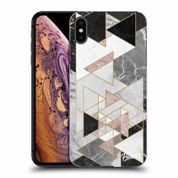 Picasee ULTIMATE CASE pro Apple iPhone XS Max - Light geometry