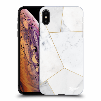 Obal pro Apple iPhone XS Max - White tile