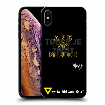 Obal pro Apple iPhone XS Max - Kazma - TOHLE JE ŽIVOT A NIC VÍC NEBUDE