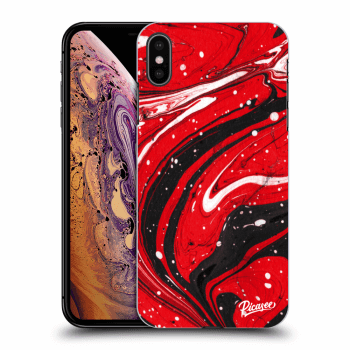 Obal pro Apple iPhone XS Max - Red black