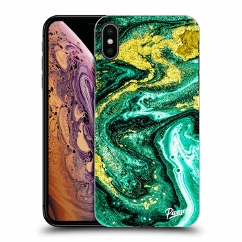 Obal pro Apple iPhone XS Max - Green Gold