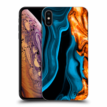 Obal pro Apple iPhone XS Max - Gold blue