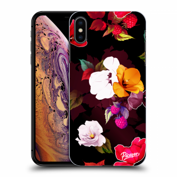 Obal pro Apple iPhone XS Max - Flowers and Berries