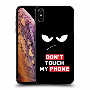 Obal pro Apple iPhone XS Max - Angry Eyes - Transparent