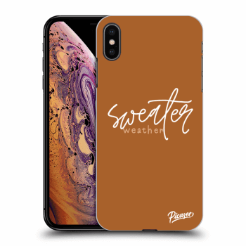 Obal pro Apple iPhone XS Max - Sweater weather