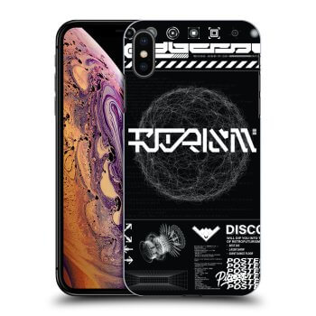 Obal pro Apple iPhone XS Max - BLACK DISCO