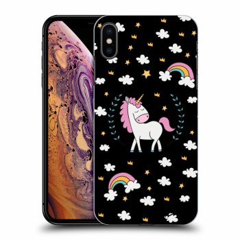 Obal pro Apple iPhone XS Max - Unicorn star heaven