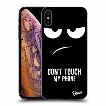 Obal pro Apple iPhone XS Max - Don't Touch My Phone