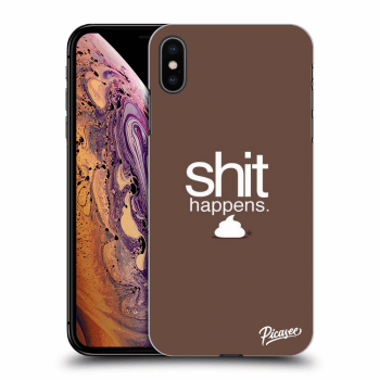 Obal pro Apple iPhone XS Max - Shit happens