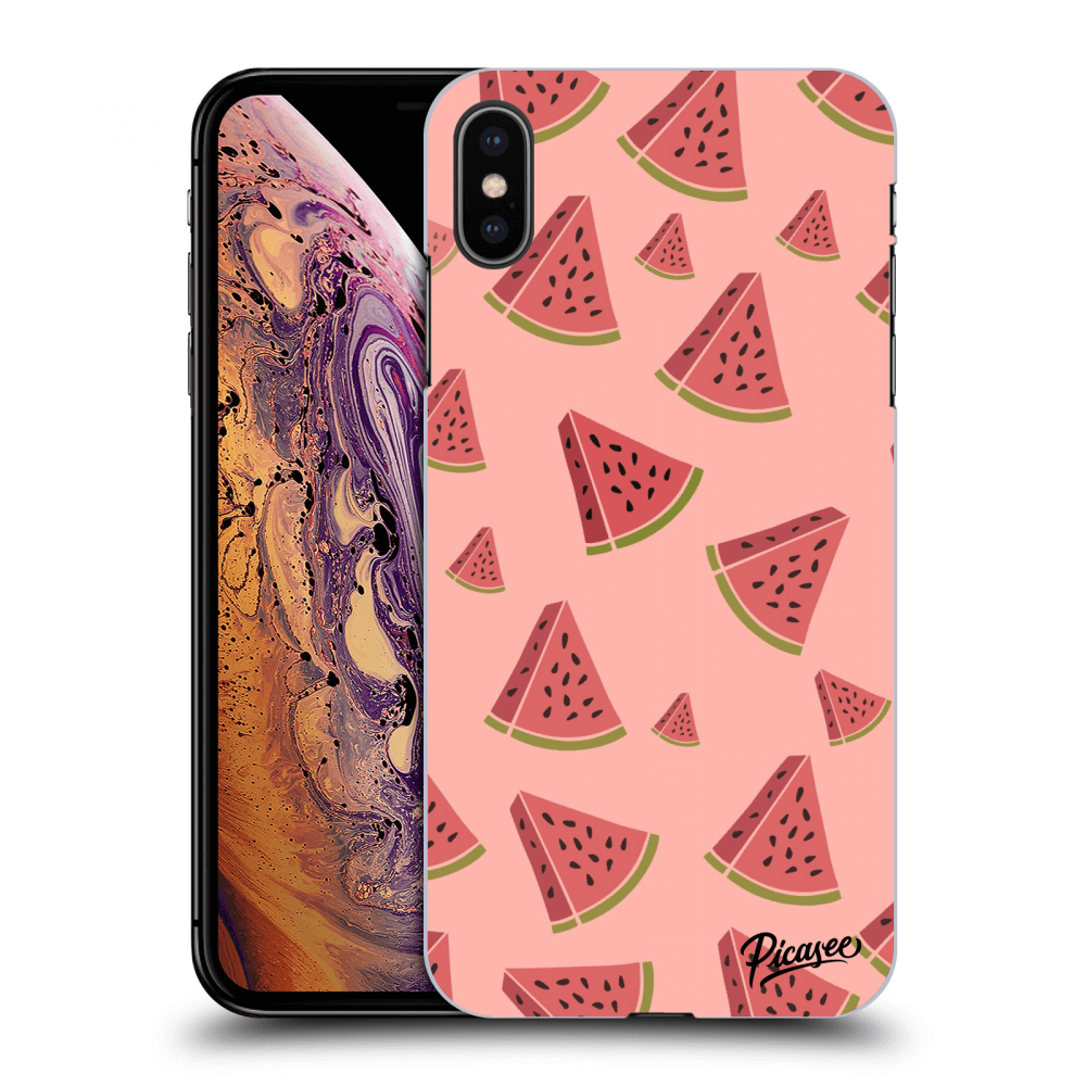 Picasee ULTIMATE CASE pro Apple iPhone XS Max - Watermelon