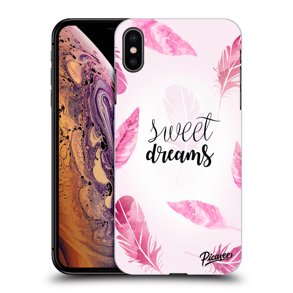 Picasee silikonový průhledný obal pro Apple iPhone XS Max - Sweet dreams