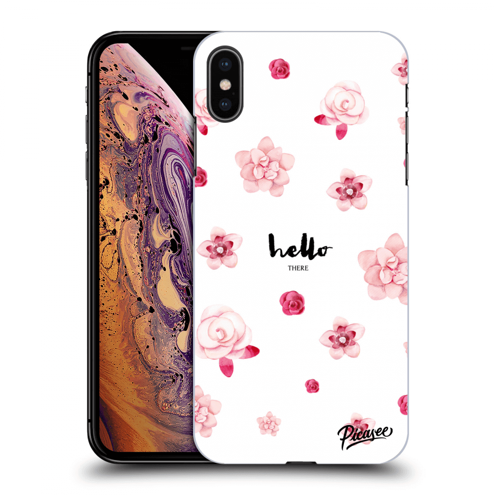 Picasee ULTIMATE CASE pro Apple iPhone XS Max - Hello there