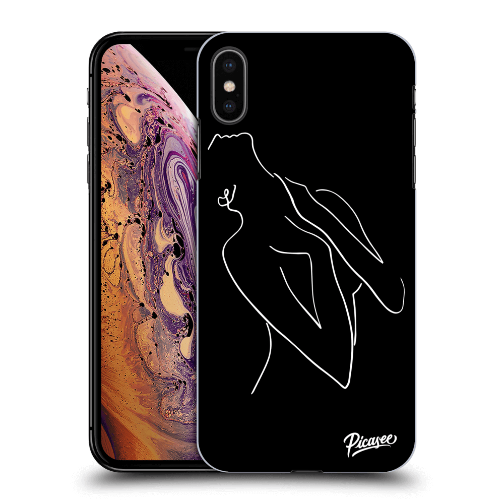 Picasee ULTIMATE CASE pro Apple iPhone XS Max - Sensual girl White