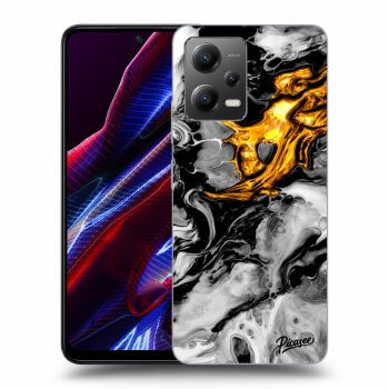 Obal pro Xiaomi Poco X5 - Black Gold 2