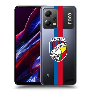 Picasee silikonový průhledný obal pro Xiaomi Poco X5 - FC Viktoria Plzeň H