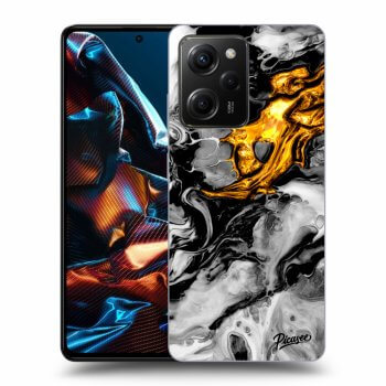 Obal pro Xiaomi Poco X5 Pro - Black Gold 2