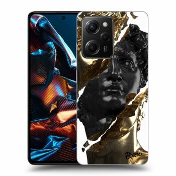 Obal pro Xiaomi Poco X5 Pro - Gold - Black