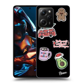 Obal pro Xiaomi Poco X5 Pro - Christmas Stickers