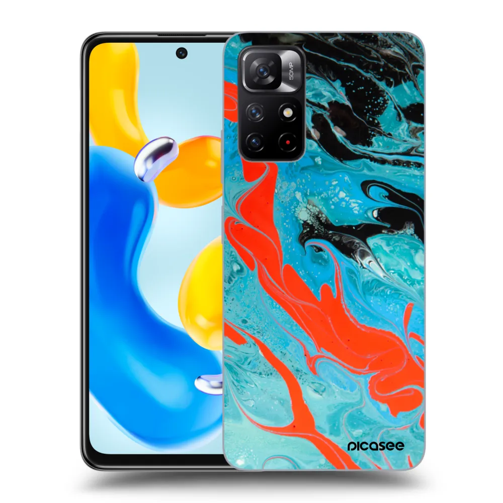 Picasee ULTIMATE CASE pro Xiaomi Redmi Note 11S 5G - Blue Magma