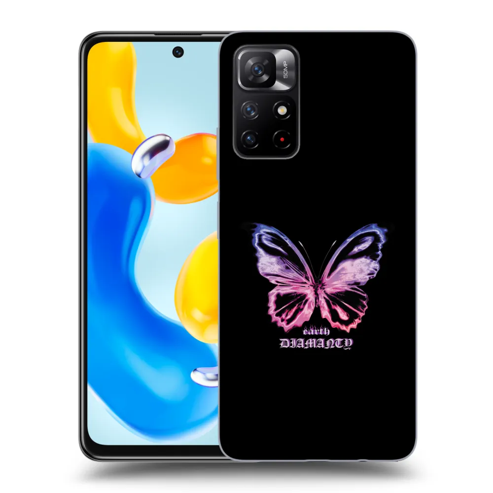 Picasee ULTIMATE CASE pro Xiaomi Redmi Note 11S 5G - Diamanty Purple