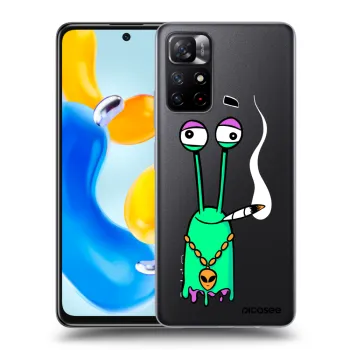 Picasee silikonový průhledný obal pro Xiaomi Redmi Note 11S 5G - Earth - Sám doma