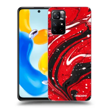 Obal pro Xiaomi Redmi Note 11S 5G - Red black