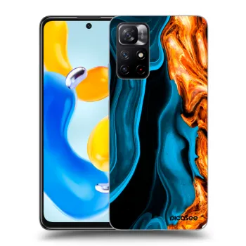 Obal pro Xiaomi Redmi Note 11S 5G - Gold blue