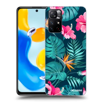 Obal pro Xiaomi Redmi Note 11S 5G - Pink Monstera