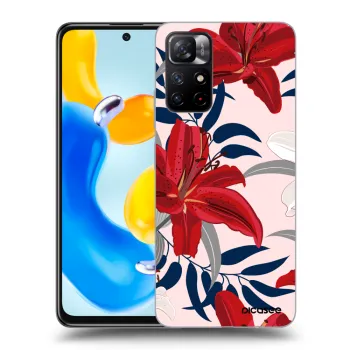 Obal pro Xiaomi Redmi Note 11S 5G - Red Lily