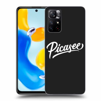 Picasee silikonový černý obal pro Xiaomi Redmi Note 11S 5G - Picasee - old logo - white