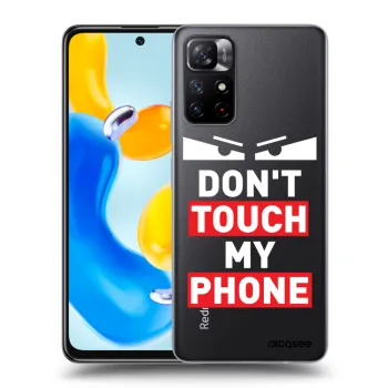 Picasee silikonový průhledný obal pro Xiaomi Redmi Note 11S 5G - Shadow Eye - Transparent