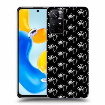 Obal pro Xiaomi Redmi Note 11S 5G - Separ - White On Black