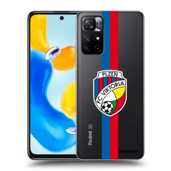 Picasee silikonový průhledný obal pro Xiaomi Redmi Note 11S 5G - FC Viktoria Plzeň H