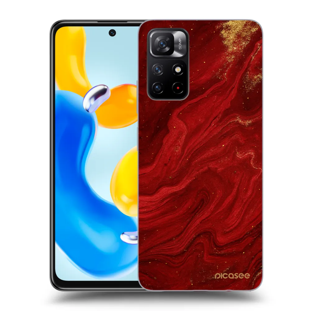 Picasee ULTIMATE CASE pro Xiaomi Redmi Note 11S 5G - Červená