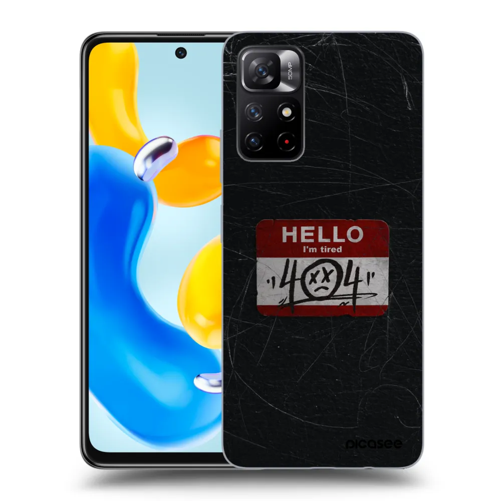 Picasee ULTIMATE CASE pro Xiaomi Redmi Note 11S 5G - HELLO 404
