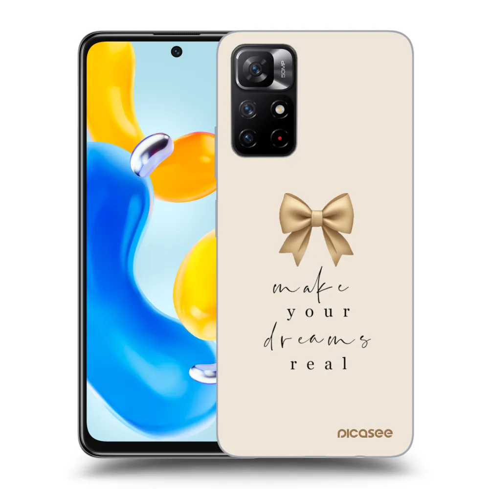 Picasee ULTIMATE CASE pro Xiaomi Redmi Note 11S 5G - Golden Dream