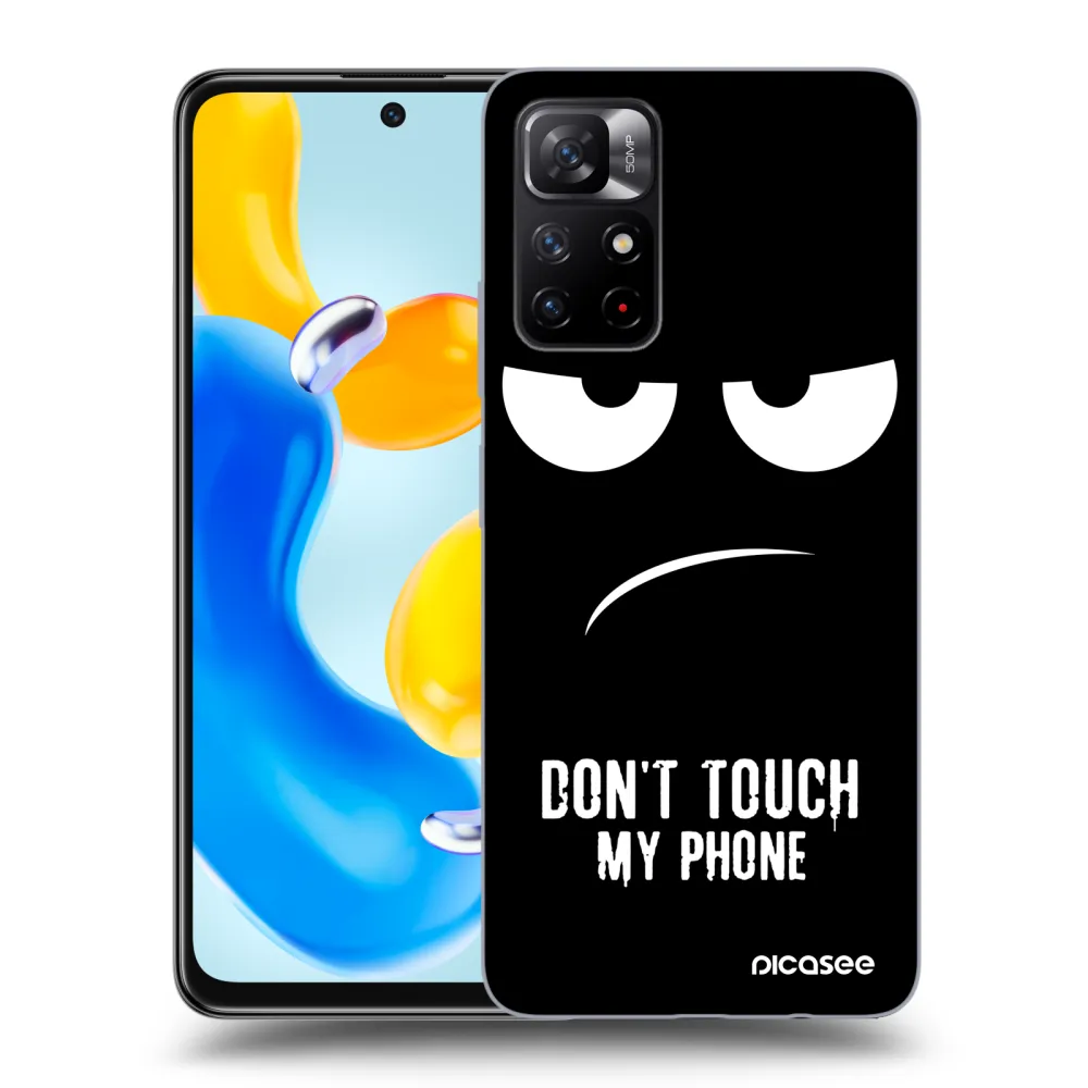 Picasee ULTIMATE CASE pro Xiaomi Redmi Note 11S 5G - Nešahej mi na telefon