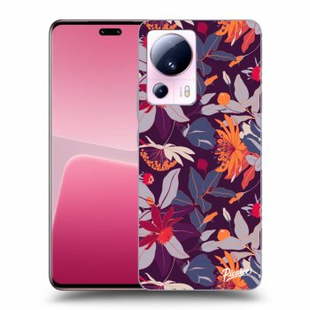 Obal pro Xiaomi 13 Lite - Purple Leaf
