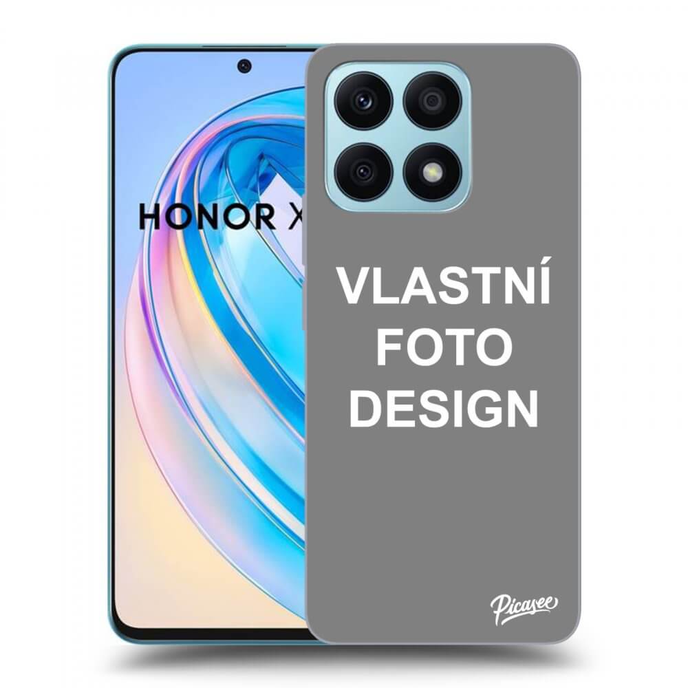 Picasee silikonový průhledný obal pro Honor X8a - Vlastní fotka/motiv