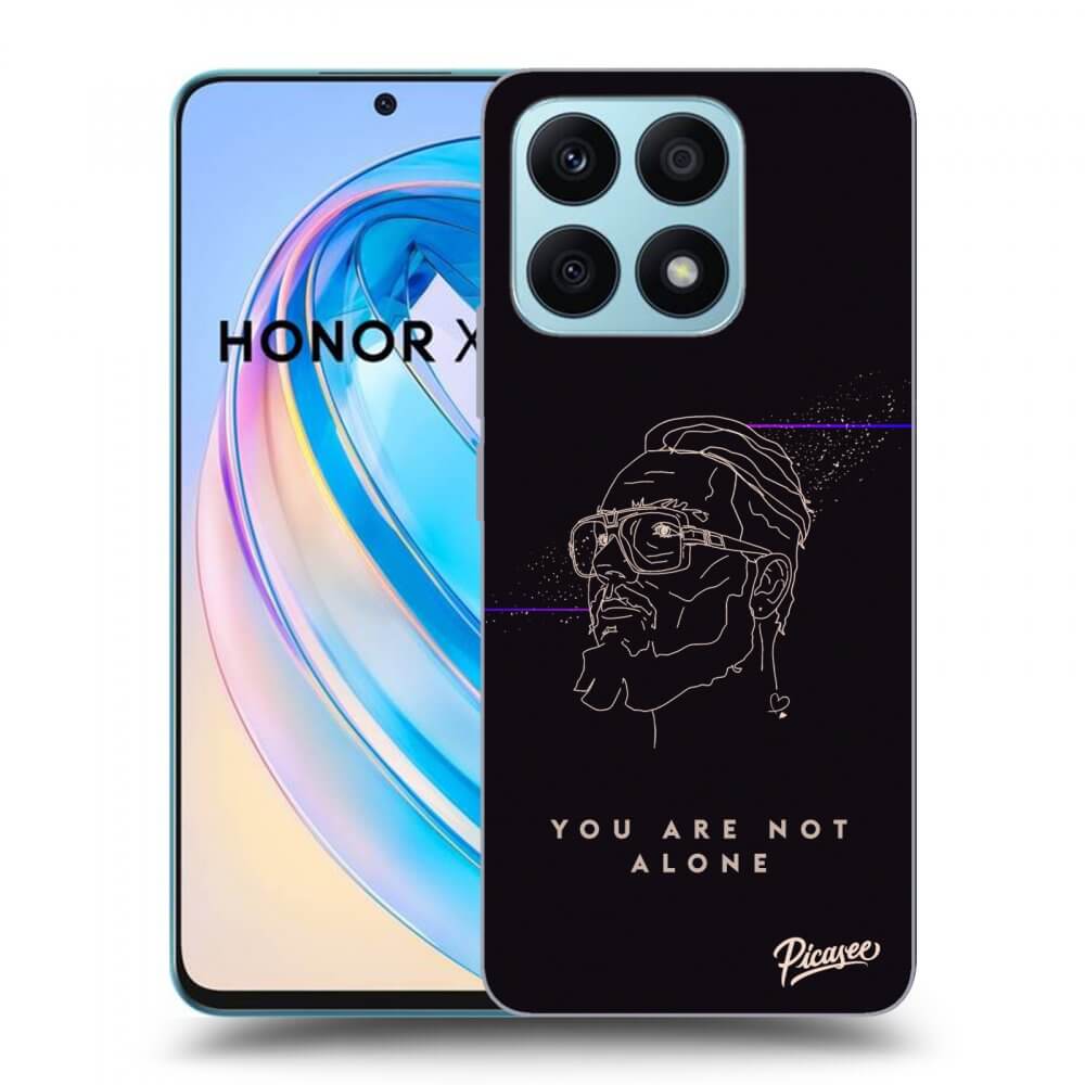 Picasee silikonový průhledný obal pro Honor X8a - You are not alone