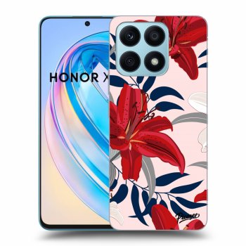 Obal pro Honor X8a - Red Lily